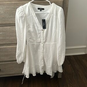 NWT white dress